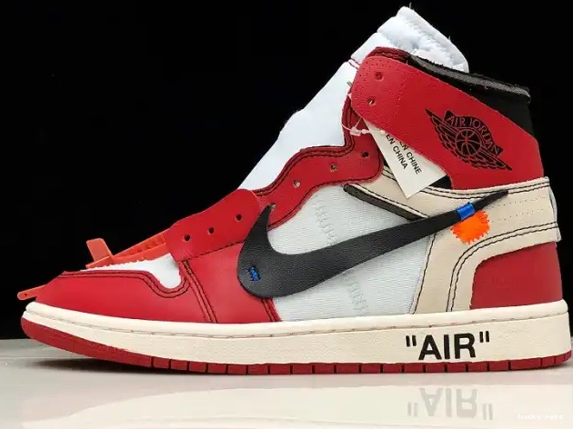 Cheap Husky Ten Off-White Retro Jordan Chicago Air 1 AA3834-101 The 0512